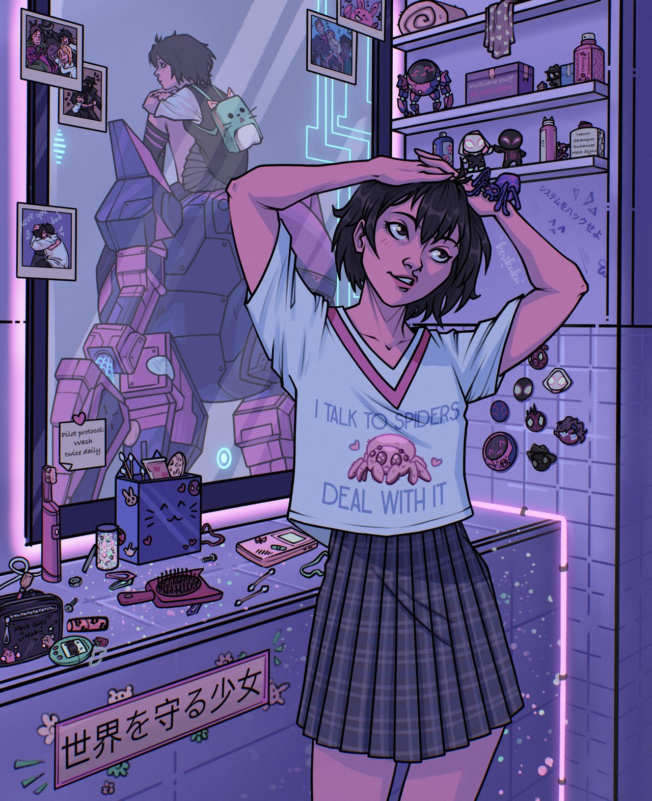 Comic fan artwork 17 by Karina