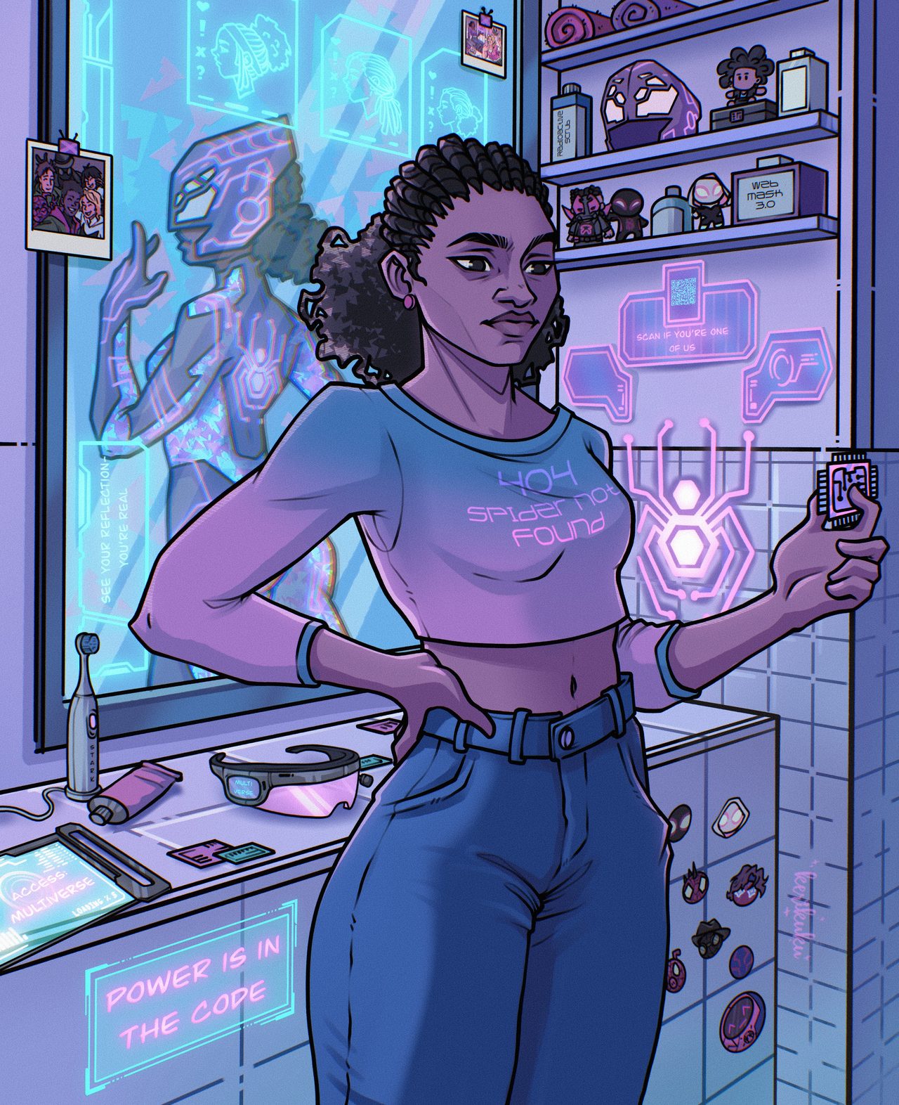 Comic fan artwork 21 by Karina